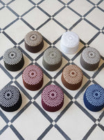 Geometrical Turban Kufi Hat