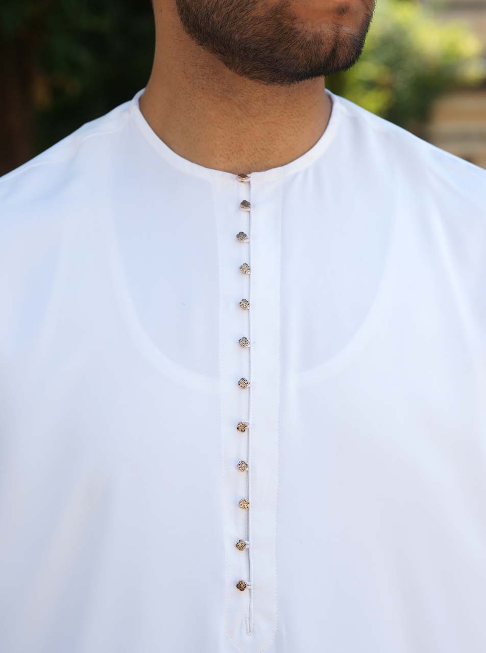 Kurta button style best sale