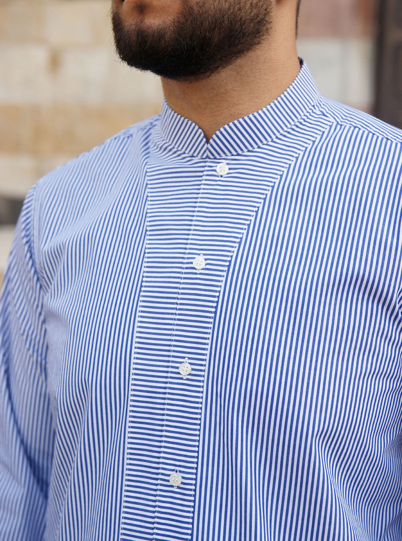 Qatada Striped Shirt