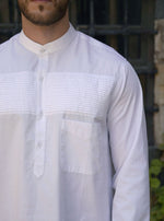 Pleated Chest Shirt