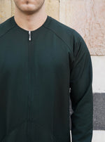 Pouch Pocketed Zipped Tunic