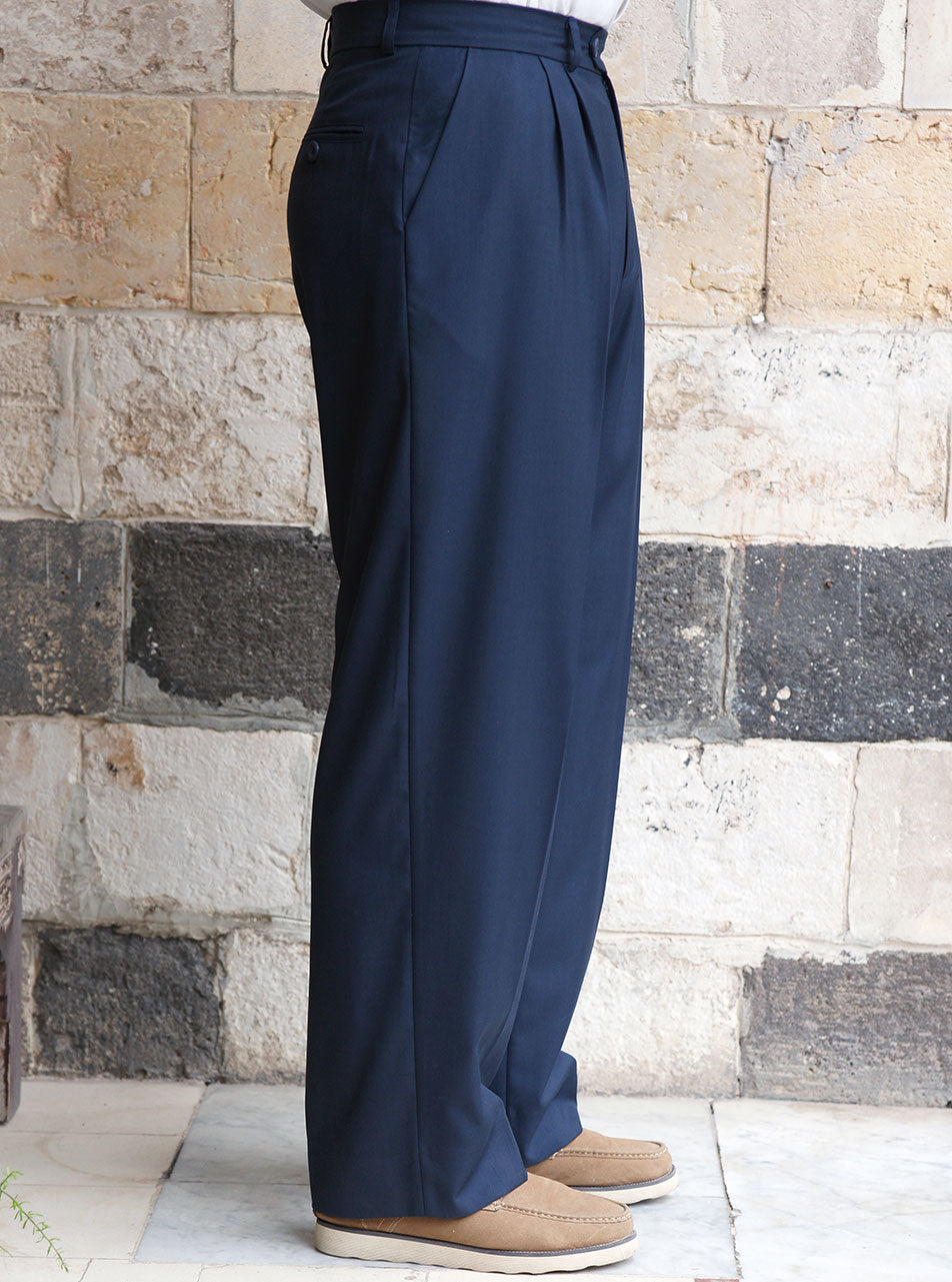 OLIVER SPENCER Fishtail Straight-Leg Cotton-Blend Suit Trousers for Men |  MR PORTER