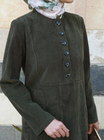 Thick Corduroy Maxi Dress