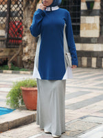 Tri-Color Workout Top