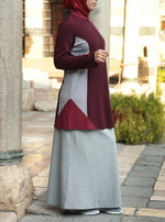 Tri-Color Workout Top