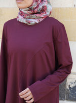 Curved Seam Flared Top