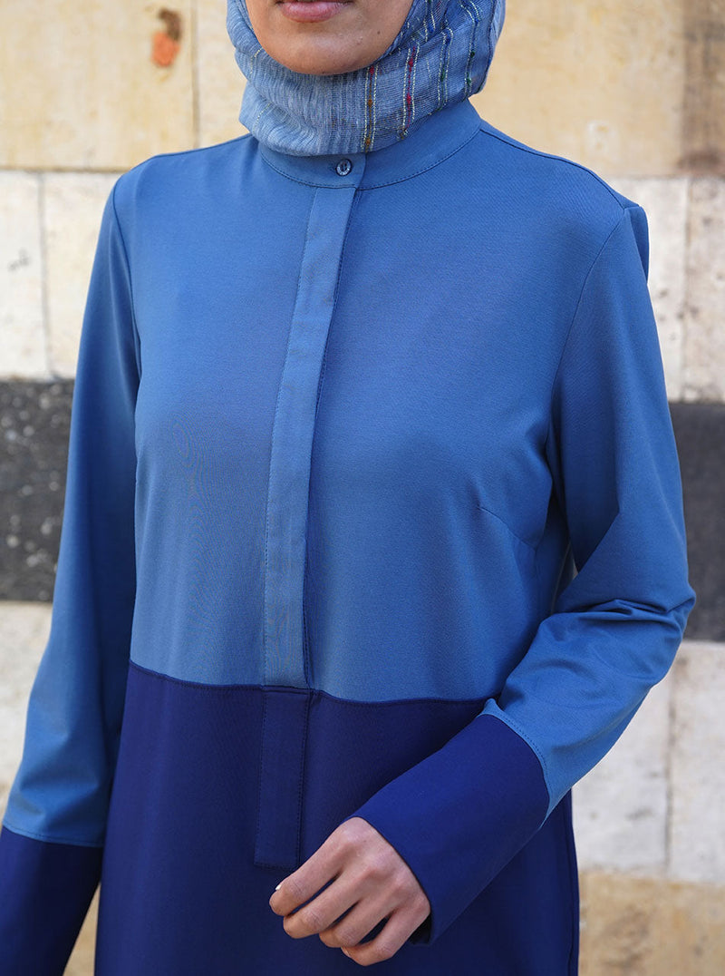 Extended Back 2-Tone Top