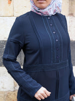 Pleated Lace Tunic