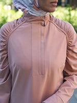 Ruched Raglan Sleeves Tunic