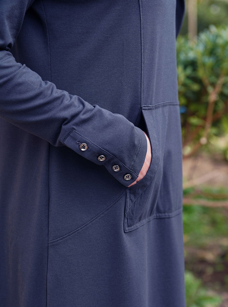 Angled Neck Opening Tunic