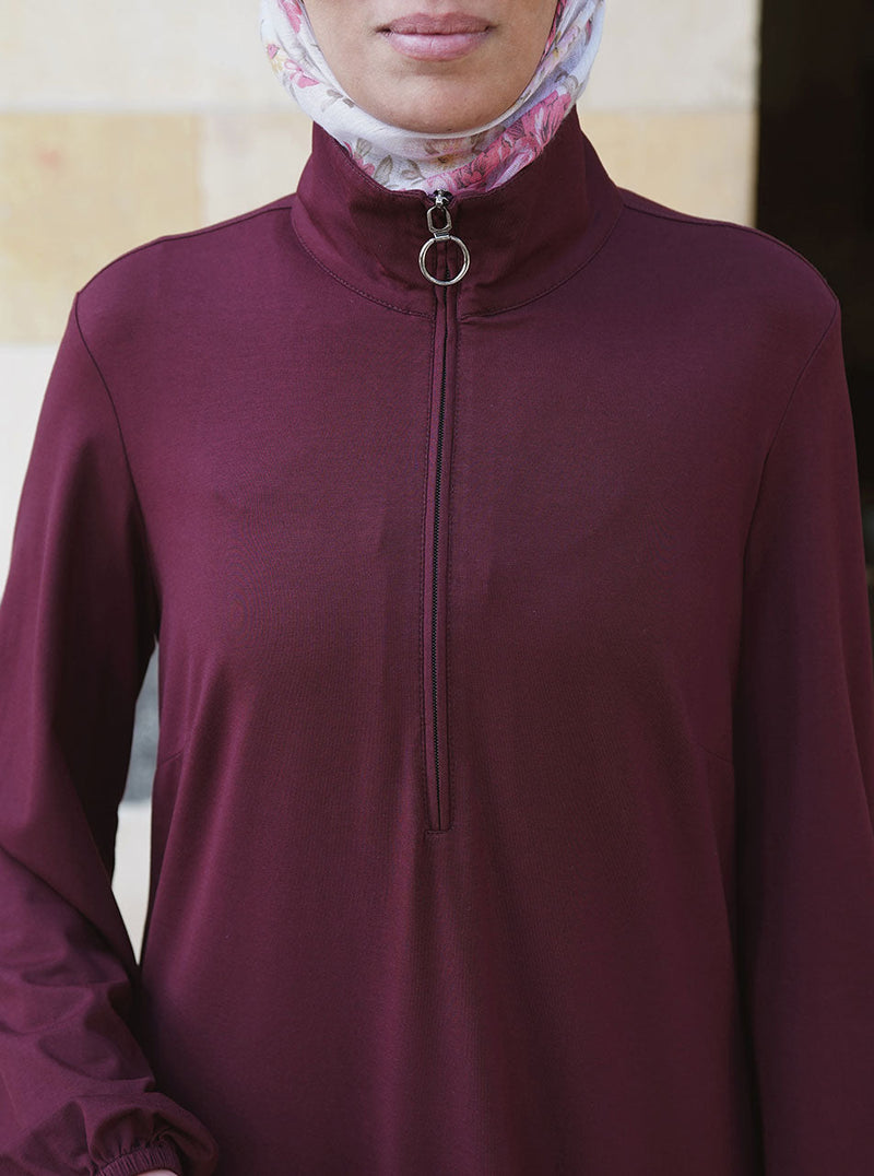 Modal and Cotton Jersey Midi