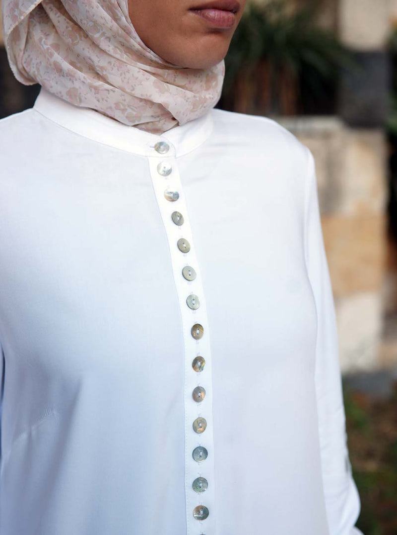 Mother of Pearl Button Tunic