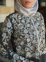 Faiza Embroidered Abaya Gown
