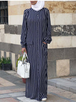 Striped Shirtdress