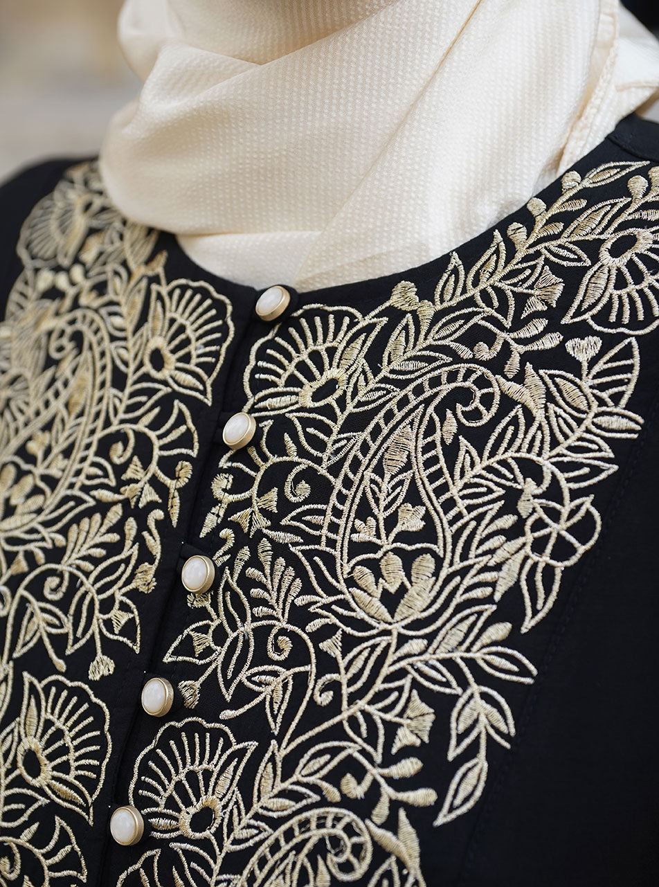 Rose Pink Designer Heavy Embroidered Bridal Anarkali Gown | Saira's Boutique