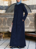 Thick Corduroy Maxi Dress