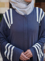 Sequined Buttoned Front Kaftan