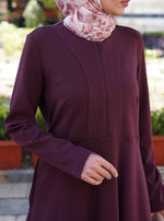 Winter Zip Opening Abaya