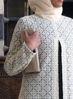 The Elegant Lace Abaya Gown