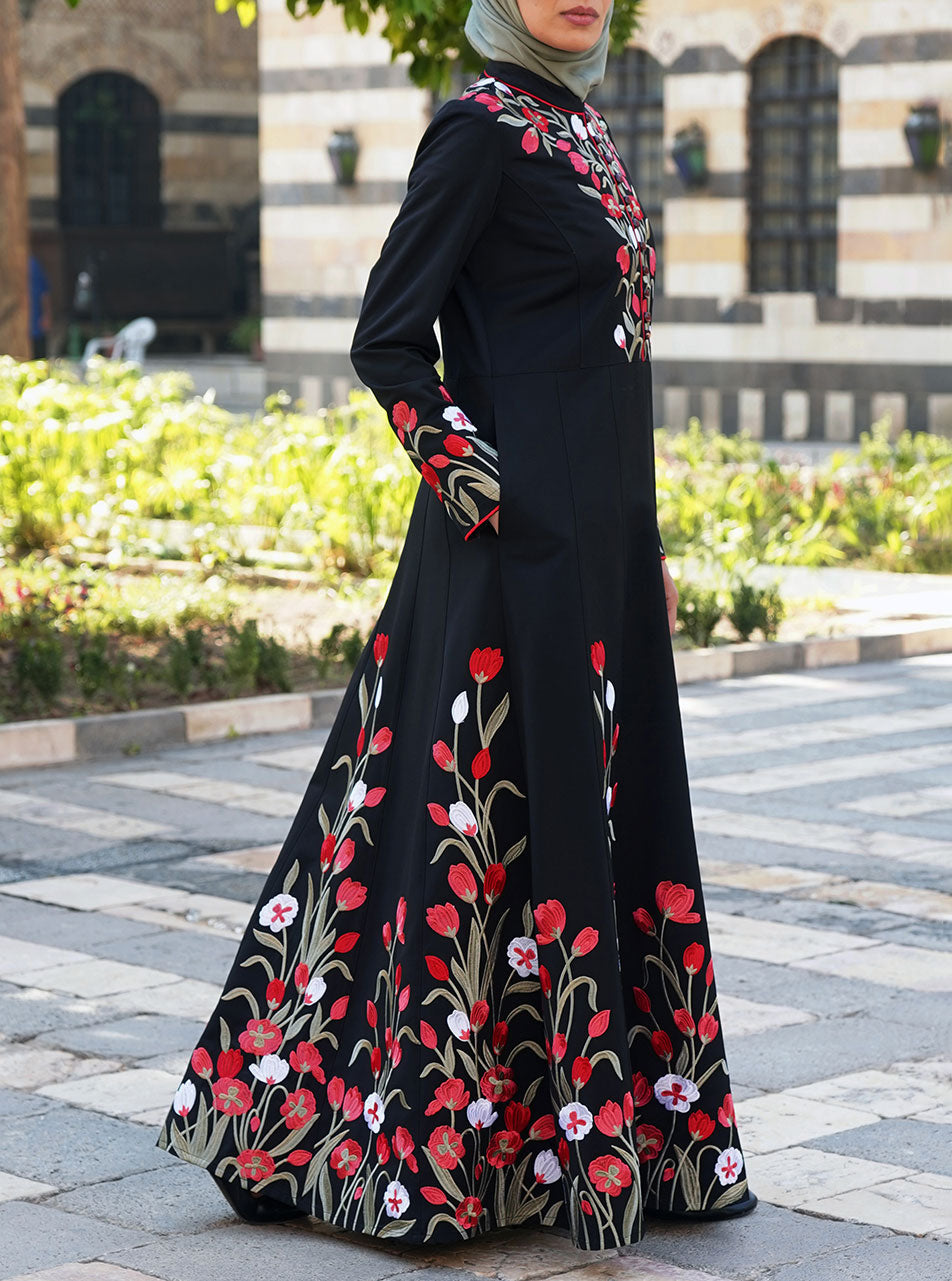 Gown style hot sale abaya