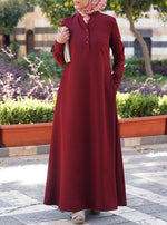 Rayon Pocketed Abaya