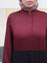 Lace Skirt Overlay Abaya