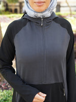 Angled Pouch Pocket Maxi Dress