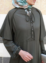 Shoulder Overlay Abaya
