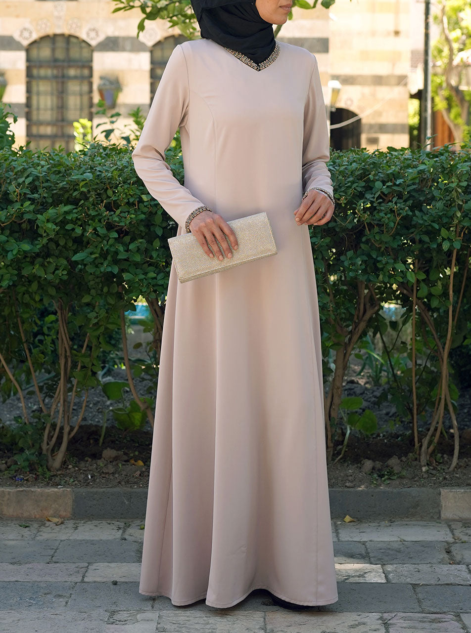 Islamic long dress | Moslem fashion, Abayas fashion, Muslimah fashion  outfits
