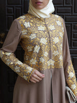 Zaynab Embroidered Abaya Gown