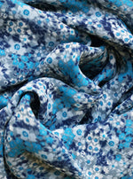 Turquoise Accent Chiffon Hijab