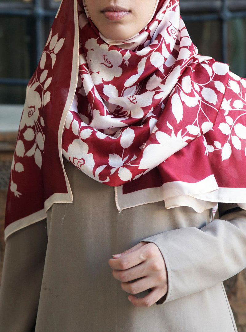 Luxury Chiffon 2-Toned Maxi Hijab