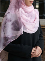 Dreamy Flowers Silk Hijab