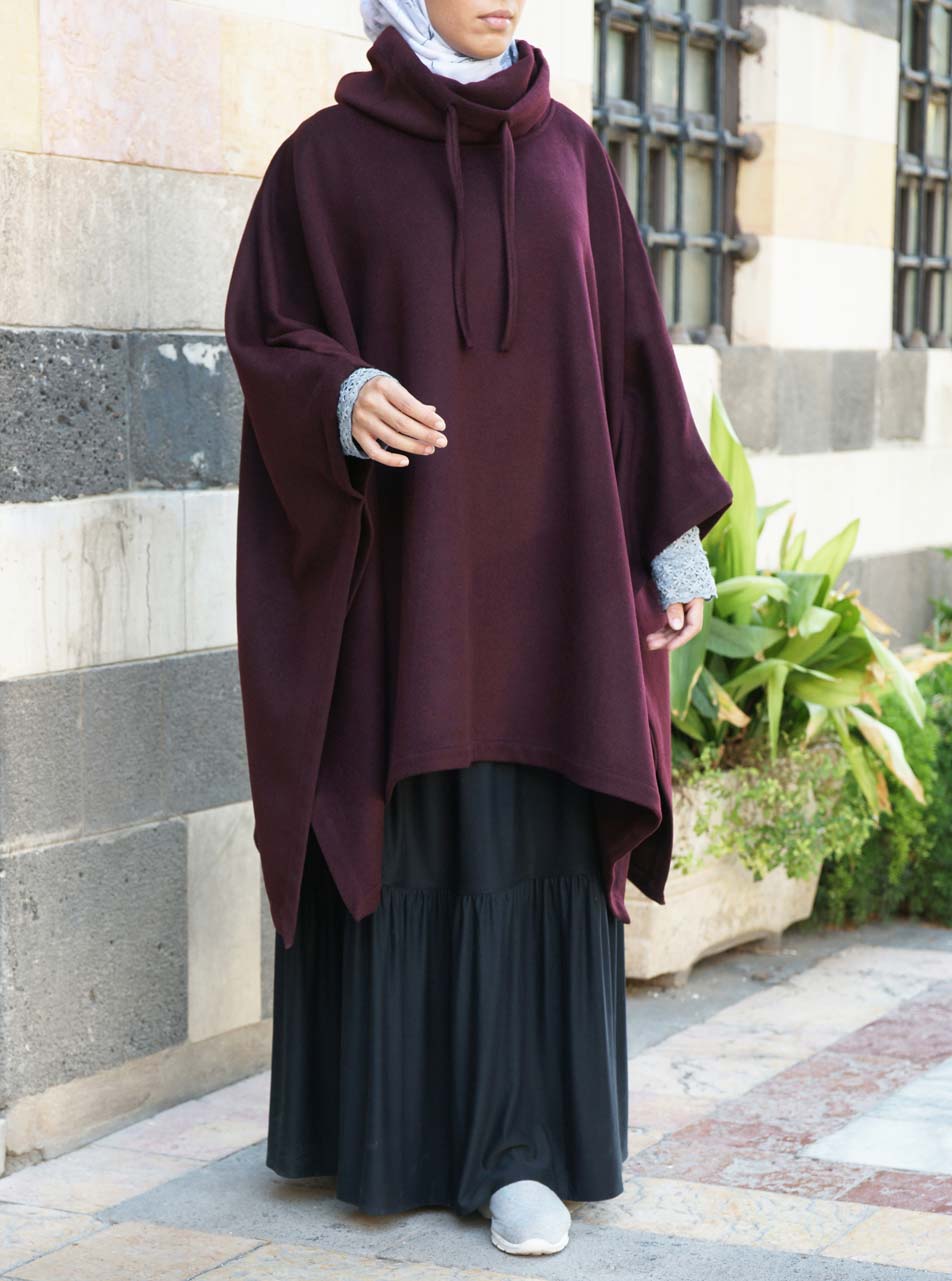 Poncho style clearance abaya