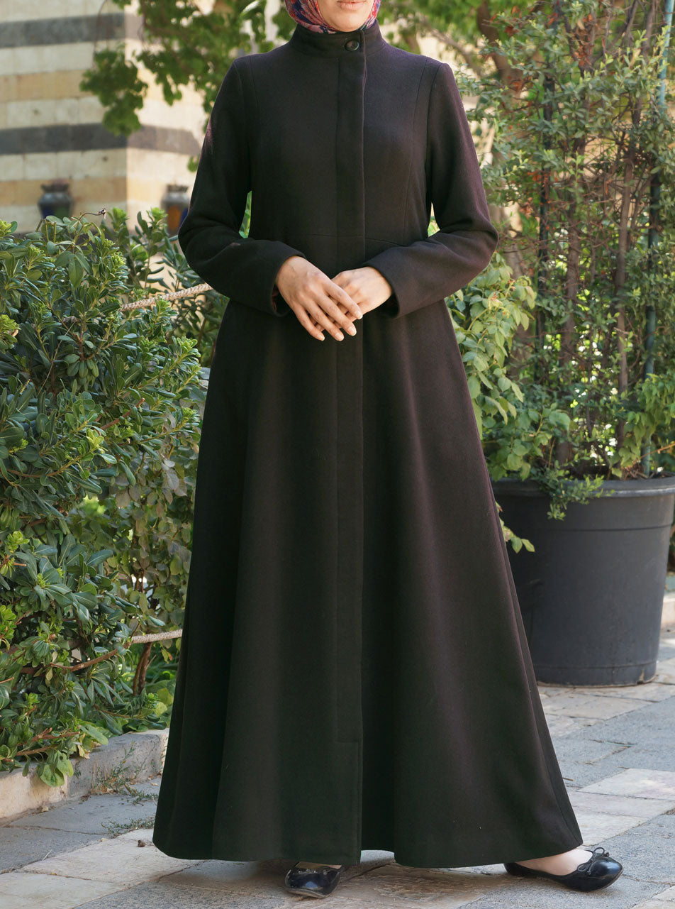 Professional long 2024 coat abayas