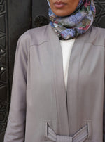 Pleated Belt Cardigan