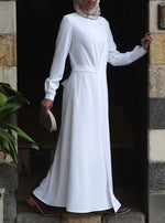 Rear Tied Crossover Abaya