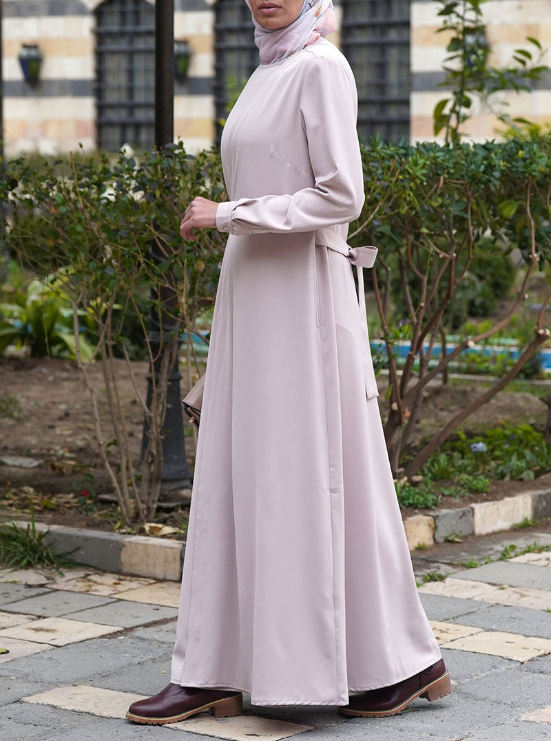 Rear Tied Crossover Abaya