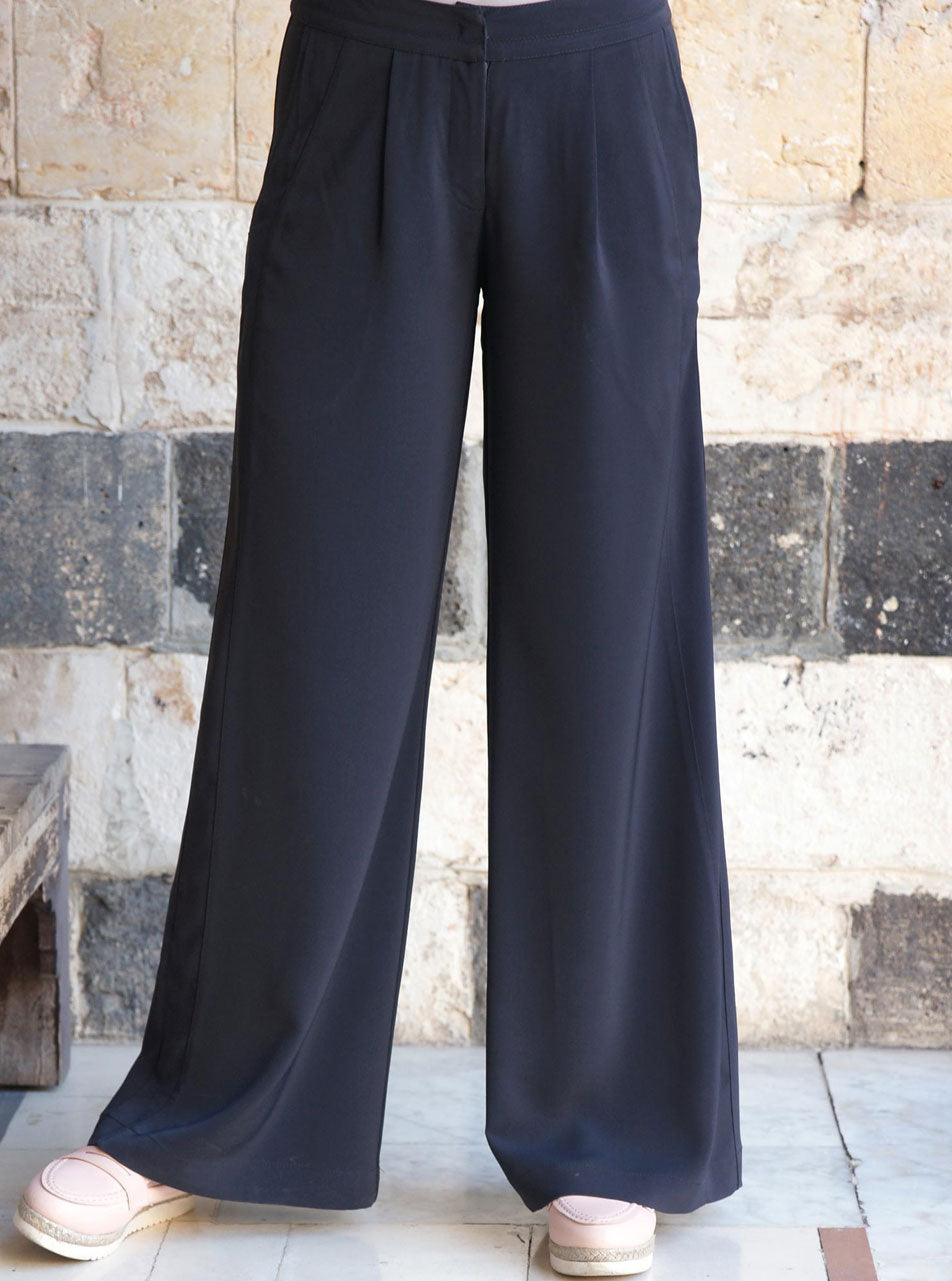 MRULIC pants for women Dress Pants Womens Black Work Pants Solid Stretch  High Waist Zipper High Waist Straight Pants With Pocket Trousers women's  pants Wine + US 4 - Walmart.com
