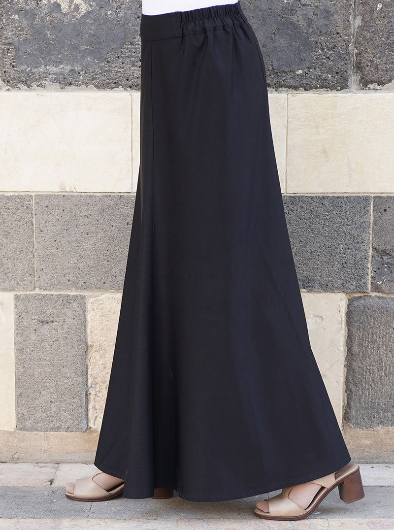 Best High Waist Black Long Satin Skirts Wide Waistband Floor Length Bust  Skirts Custom Made High Quality Maxi Skirt Spring…