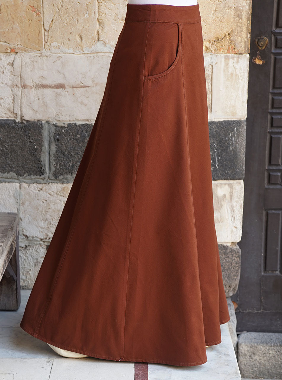 ★SHAKIRI★POWDER COTTON CANCAN SKIRT (BLUE)★韓国送料込 SHAKIRI Powder Cotton Cancan Skirt - Blue | International Store