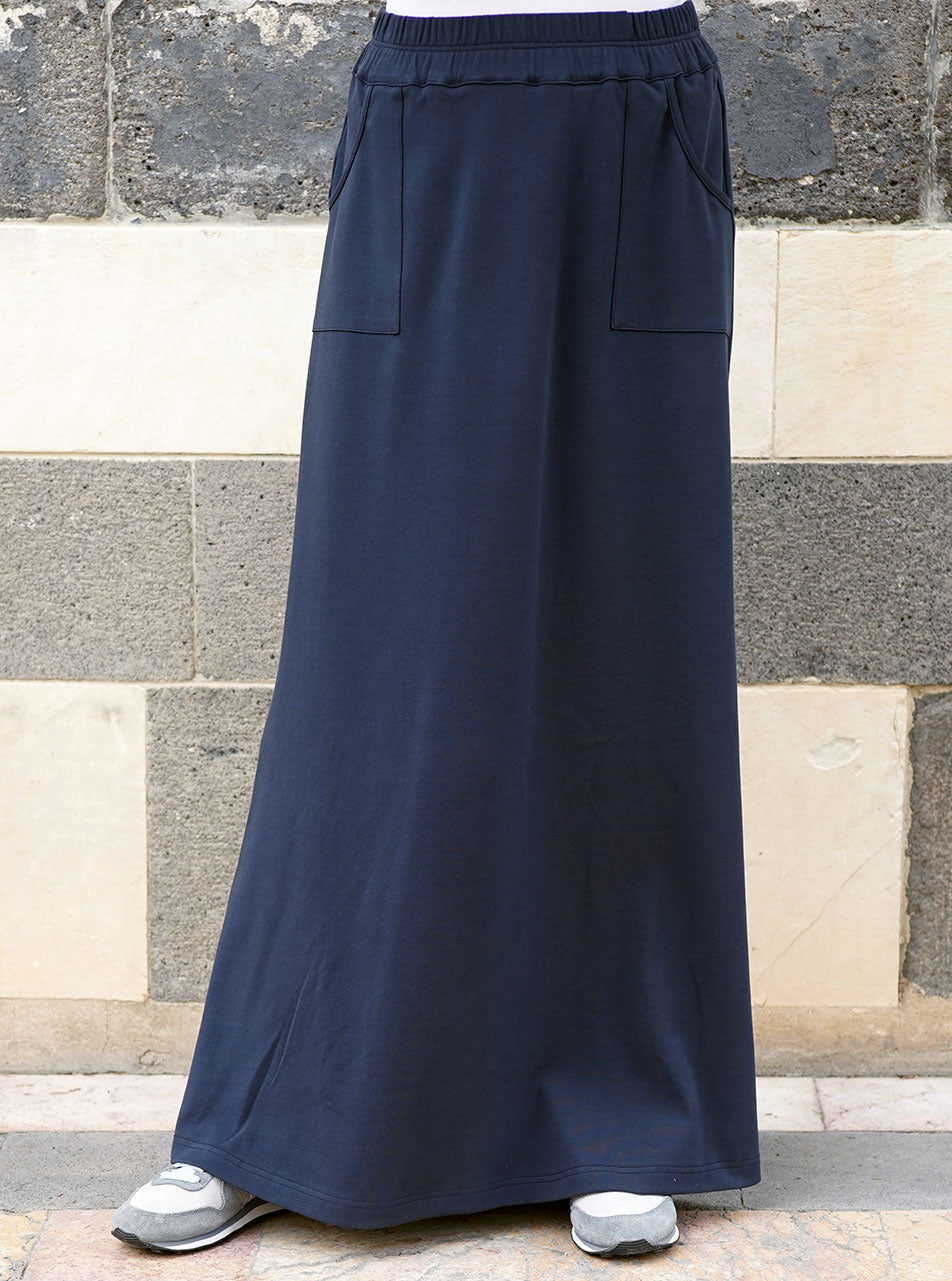 Winter Fitwalking Maxi Skirt | Shukr Clothing