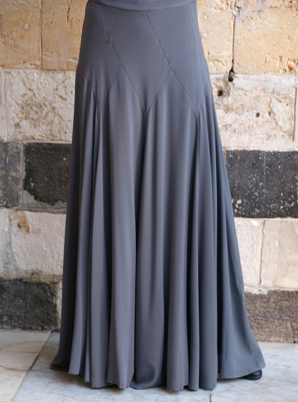 Flared Panel Skirt - Maxi Skirts - Women | Shukr Clothing