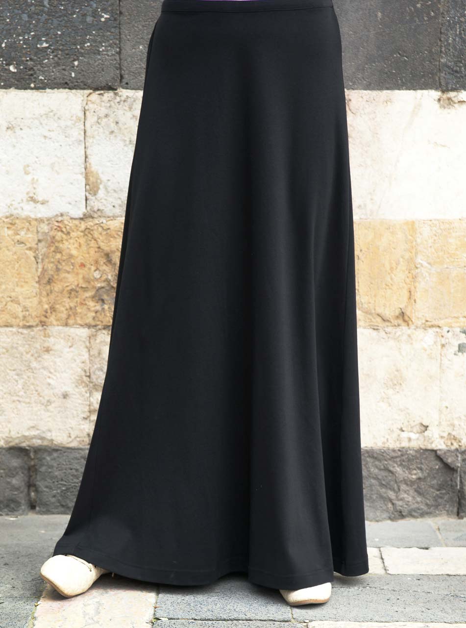 RONEPARC Layeredwaist jersey skirt