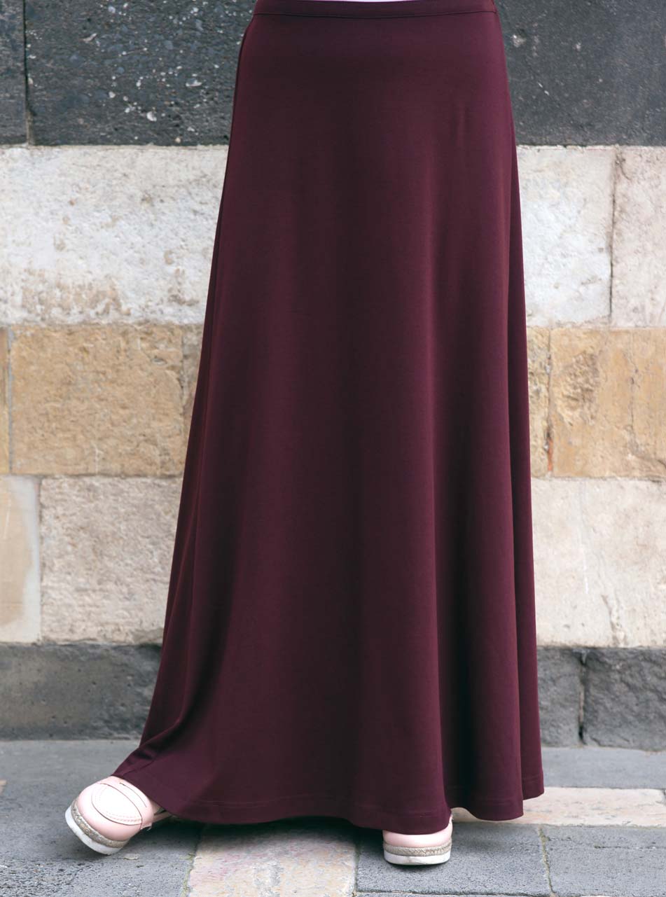 Velvet long hotsell skirt design