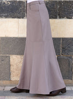 Pouch Pocket Paneled Skirt