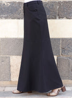 Pouch Pocket Paneled Skirt