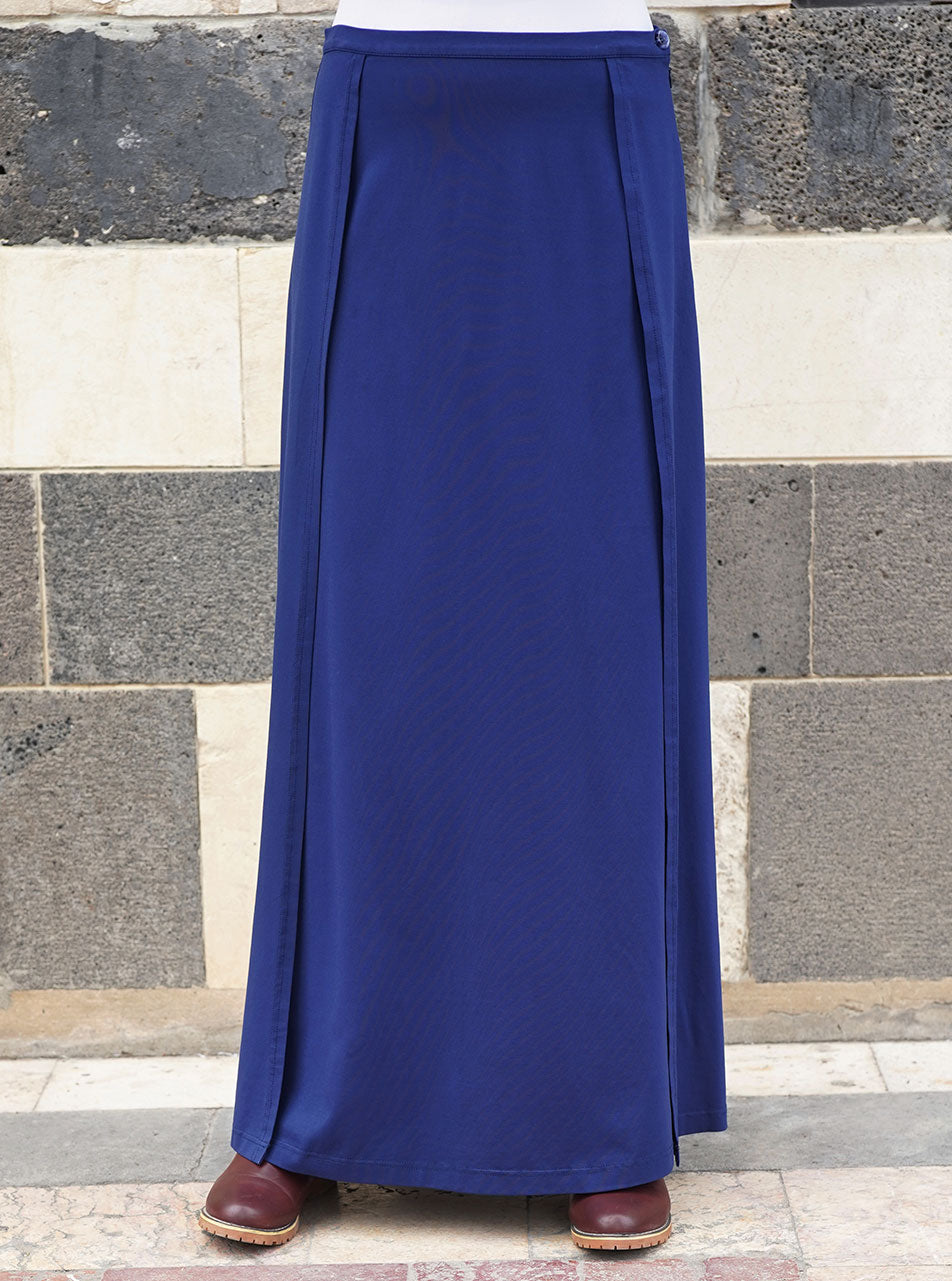 Jersey pleated shop maxi skirt